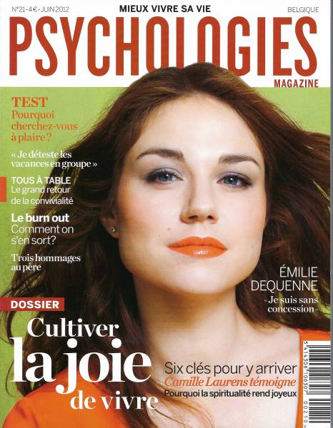 Psychologie Magazine juin 2012