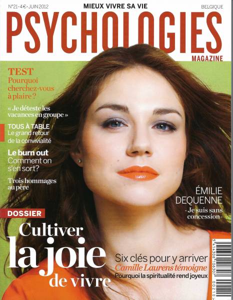Psychologie Magazine juin 2012