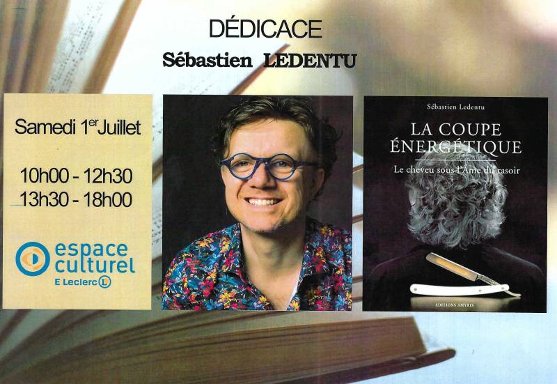 Article dans l'Ouest France et dédicace à l'Espace Culturel E.LECLERC