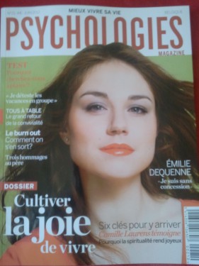 PSYCHOLOGIES MAGAZINE N°21 JUIN 2012